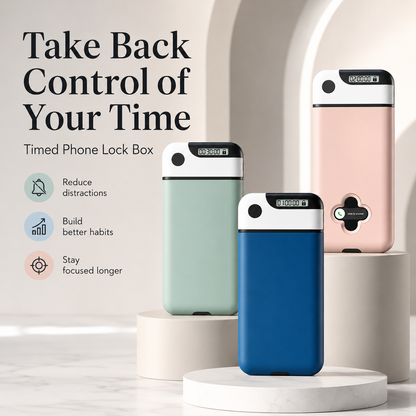 Timed Phone Lock Box