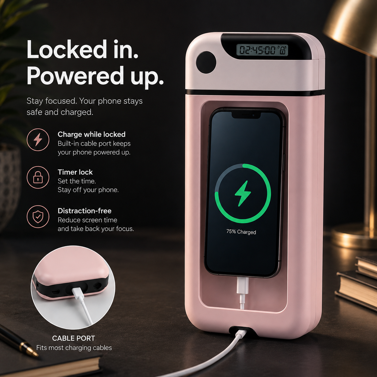 Timed Phone Lock Box