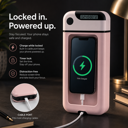 Timed Phone Lock Box