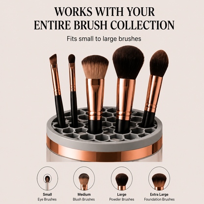 Automatic Makeup Brush Cleaner