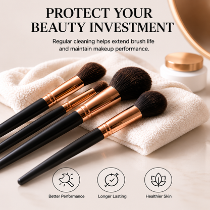Automatic Makeup Brush Cleaner